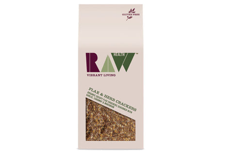 Flax herb crackers