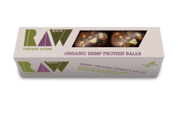 Raw hemp protein energy balls