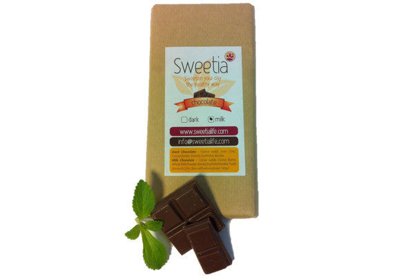 Sweetia Milk Chocolate with almonds